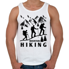 PRINTFASHION túrázás - Férfi atléta - Fehér