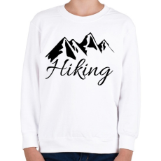 PRINTFASHION túrázás - Gyerek pulóver - Fehér