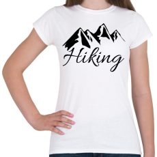 PRINTFASHION túrázás - Női póló - Fehér