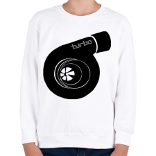 PRINTFASHION Turbo - Gyerek pulóver - Fehér gyerek pulóver, kardigán