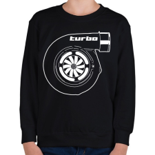 PRINTFASHION Turbo - Gyerek pulóver - Fekete gyerek pulóver, kardigán