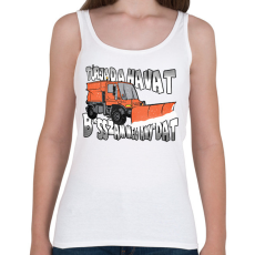 PRINTFASHION Túrjad a havat - Női atléta - Fehér