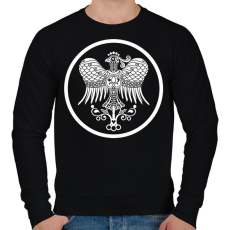 PRINTFASHION Turul - Férfi pulóver - Fekete