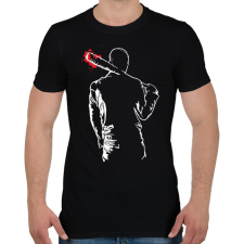 PRINTFASHION TWD- Negan Lucille - Férfi póló - Fekete férfi póló