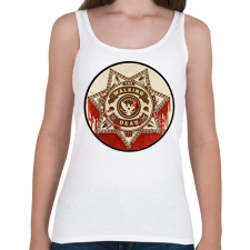 PRINTFASHION TWD - Női atléta - Fehér női trikó