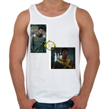 PRINTFASHION Twenty One Pilots - Férfi atléta - Fehér atléta, trikó