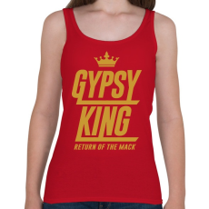 PRINTFASHION Tyson Fury - Női atléta - Cseresznyepiros