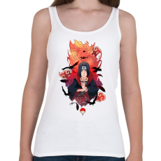 PRINTFASHION Uchiha Itachi - Női atléta - Fehér