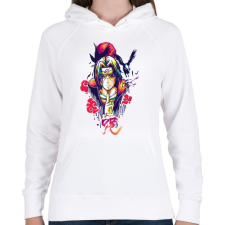PRINTFASHION uchiha itachii - Női kapucnis pulóver - Fehér női pulóver, kardigán