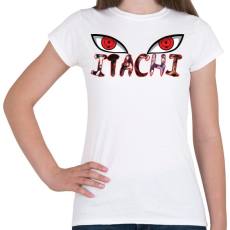 PRINTFASHION Ucsiha Itacsi eyes - Női póló - Fehér