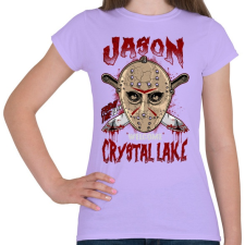 PRINTFASHION Üdvözöllek a kristály tónál - Női póló - Viola női póló