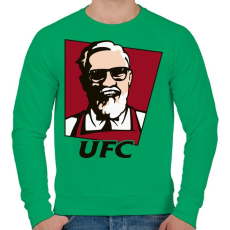 PRINTFASHION UFC CM - Férfi pulóver - Zöld