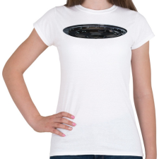 PRINTFASHION Ufo - Női póló - Fehér női póló