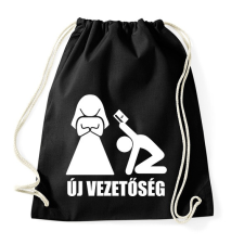 PRINTFASHION Új vezetőség - Sportzsák, Tornazsák - Fekete tornazsák