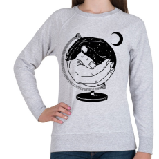 PRINTFASHION Új világ - Női pulóver - Sport szürke