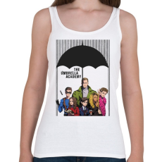 PRINTFASHION Umbrella Academy - Női atléta - Fehér