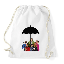 PRINTFASHION Umbrella Academy - Sportzsák, Tornazsák - Fehér tornazsák