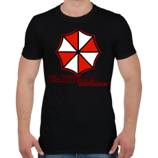 PRINTFASHION Umbrella corp  - Férfi póló - Fekete