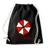 PRINTFASHION Umbrella corp  - Sportzsák, Tornazsák - Fekete
