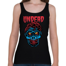 PRINTFASHION Undead - Női atléta - Fekete női trikó