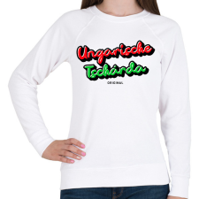 PRINTFASHION UNGARISCHE TSCHÁRDA ORIGINAL - Női pulóver - Fehér női pulóver, kardigán