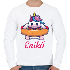 PRINTFASHION Unikornis - Névvel - Férfi pulóver - Fehér női pulóver, kardigán