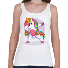 PRINTFASHION Unikornis - Női atléta - Fehér