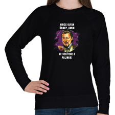 PRINTFASHION Ünnepi pálinka - Női pulóver - Fekete női pulóver, kardigán