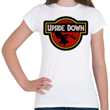 PRINTFASHION Upside Down - Női póló - Fehér női póló