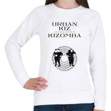 PRINTFASHION Urbankiz Kizomba dancer S0203 black - Női pulóver - Fehér női pulóver, kardigán