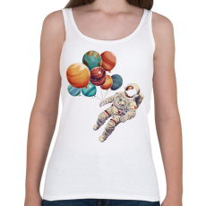 PRINTFASHION Űrhajós - Női atléta - Fehér