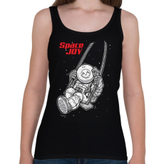 PRINTFASHION Űrhinta - Női atléta - Fekete