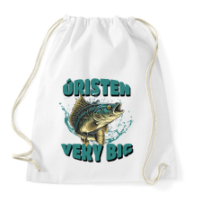 PRINTFASHION Úristen very big - Sportzsák, Tornazsák - Fehér tornazsák
