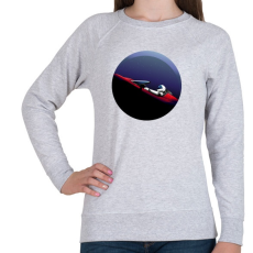 PRINTFASHION Űrpasi - Női pulóver - Sport szürke