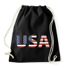 PRINTFASHION USA - Sportzsák, Tornazsák - Fekete