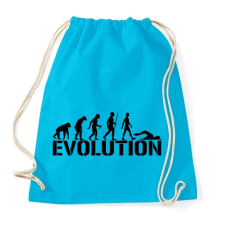 PRINTFASHION Úszás evolúció - Sportzsák, Tornazsák - Surf blue tornazsák
