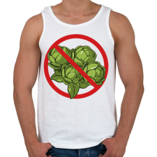 PRINTFASHION Utálom a kelbimbót - Férfi atléta - Fehér atléta, trikó