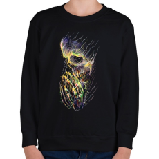 PRINTFASHION Utolsó remény - Gyerek pulóver - Fekete