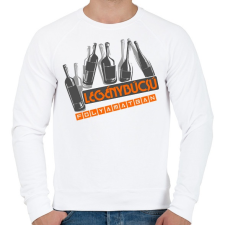 PRINTFASHION üveges legénybúcsú - Férfi pulóver - Fehér férfi pulóver, kardigán