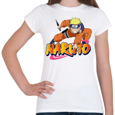 PRINTFASHION Uzumaki Naruto - Női póló - Fehér női póló