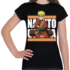 PRINTFASHION Uzumaki Naruto - Női póló - Fekete