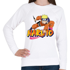 PRINTFASHION Uzumaki Naruto - Női pulóver - Fehér