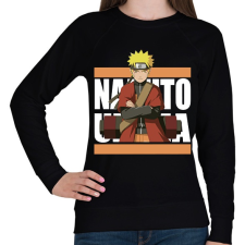 PRINTFASHION Uzumaki Naruto - Női pulóver - Fekete női pulóver, kardigán