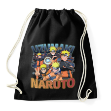 PRINTFASHION Uzumaki Naruto - Sportzsák, Tornazsák - Fekete tornazsák