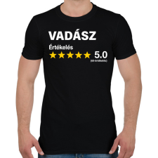 PRINTFASHION Vadász Értékelés ***** 5.0 (69 értékelés) - Férfi póló - Fekete férfi póló