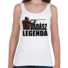 PRINTFASHION Vadász Legenda - Női atléta - Fehér