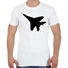 PRINTFASHION Vadász repülő  - Férfi póló - Fehér férfi póló