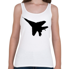 PRINTFASHION Vadász repülő  - Női atléta - Fehér női trikó
