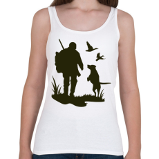 PRINTFASHION Vadászat - Női atléta - Fehér