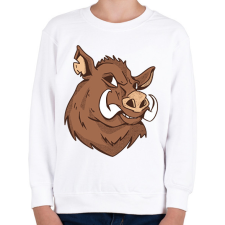 PRINTFASHION Vaddisznó - Gyerek pulóver - Fehér gyerek pulóver, kardigán